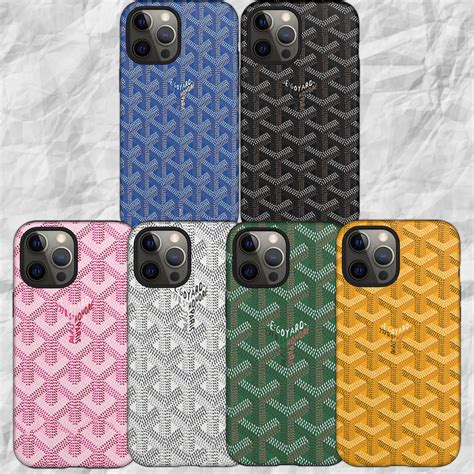 goyard stripe phone case with initials|Goyard online sign in.